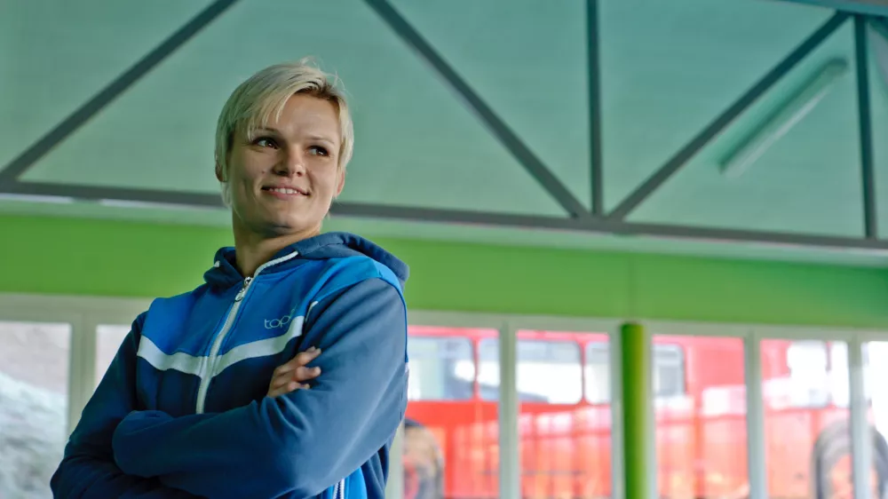 Ur&scaron;ka Žolnir, judoistka - prejemnica zlate kolajne na olimpijskih igrah v Londonu 2012 in &scaron;portnica leta 2012//FOTO: Tomaž Zajel&scaron;nik