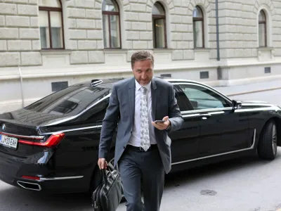 minister za finance Klemen Bo&scaron;tjančič, - 29.08.2022 - Drugi posvet predsednika vlade dr. Roberta Goloba s predstavniki političnih strank in energetskih podjetij ter z ekonomskimi strokovnjaki o spopadanju z aktualnimi izzivi //FOTO: Tomaž Skale