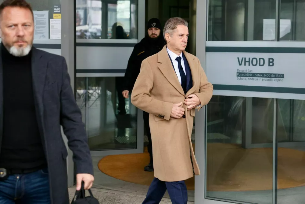 Robert Golob, zasli&scaron;anje na KPK, 4. 12. 2024. Foto: Jaka Gasar