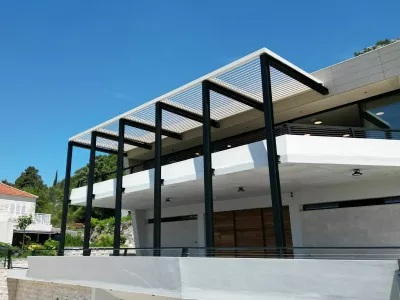 Soltec Pergola Vinarija Milo&scaron; Pelje&scaron;ac / Foto: Soltec