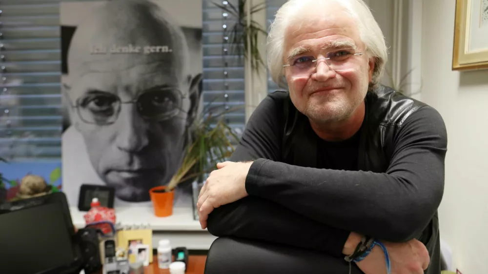 - 27.12.2023 &ndash; red. prof. dr. Igor Ž. Žagar, znanstveni svetnik, direktor Pedago&scaron;kega in&scaron;tituta //FOTO: Tomaž SkaleOPOMBA: DNEVNIKOV OBJEKTIV - INTERVJU 2023