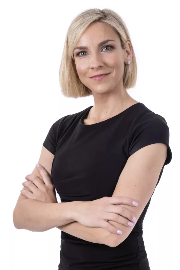 Anje Božič, članica upravnega odbora Slovenske Kadrovske Zveze. 