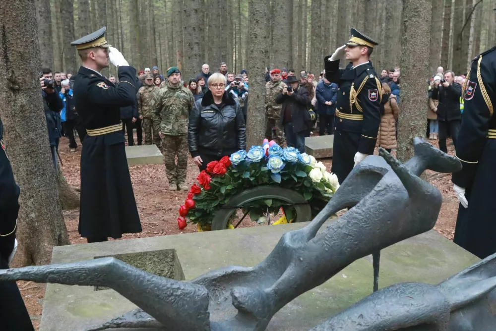 Osankarica 2023, Pohorski bataljon, Nata&scaron;a Pirc Musar / Foto: Igor Napast