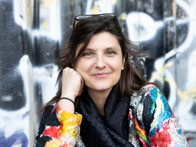 Teja Reba, koordinatorka Dru&scaron;tva za sodobni ples Slovenije. Foto: Nada Žgank