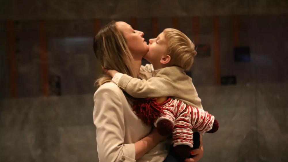 &Scaron;pela Miro&scaron;evič, predsednica fundacije CTNNB1 in mamica malega Urbana07.11.2024 - Razvoj genskega zdravljenja za sindrom CTNNB1Foto: Tomaž Skale