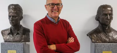 Gregor Pečan, ravnatelj OŠ Janka Modra in predsednik Združenja ravnateljev Slovenije - 25.11.2019 - Osnovna šola OŠ Janka Modra, Dol pri Ljubljani //FOTO: Bojan Velikonja