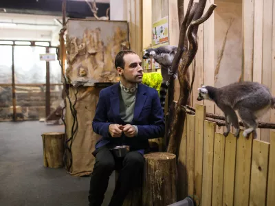 - Simon Cirkulan, direktor in ustanovitelj Tropske hi&scaron;e - 11.01.2024 &ndash; Tropska hi&scaron;a - živalski vrt, Celjski dom, Krekov trg 3, Celje //FOTO: Bojan Velikonja