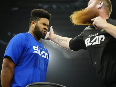 Tekmovanja v &raquo;klofutanju&laquo; so vedno bolj priljubljena. / Foto: Profimedia.si