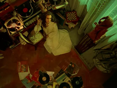 MARIA. Angelina Jolie as Maria Callas in Maria. Cr. Courtesy of Netflix &copy; 2024.