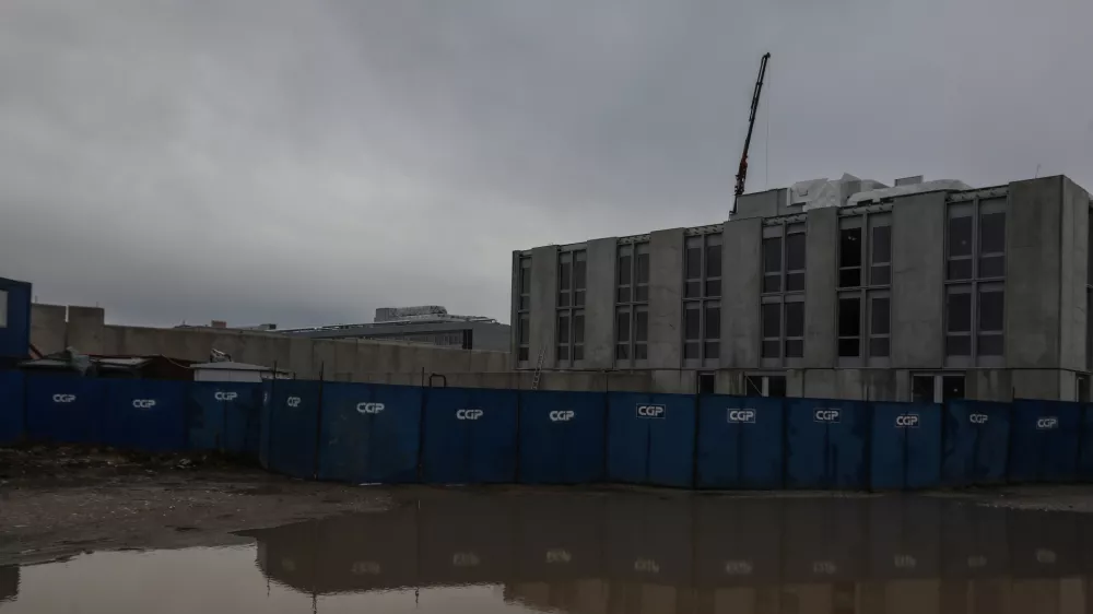 - 20.12.2024. - Gradnja objekta za re&scaron;evanje prostorske problematike Zavoda za prestajanje kazni zapora Ljubljana na lokaciji Dobrunje.//FOTO: Bojan Velikonja