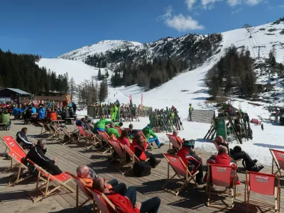 Dopust na Krvavcu se je za hrva&scaron;ka gosta končal s polomljeno čeljustjo. Foto: Tatjana Pihlar&nbsp;