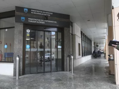 23.12.2024 - Ministrstvo za gospodarstvo, turizem in &scaron;portFOTO: LUKA CJUHA