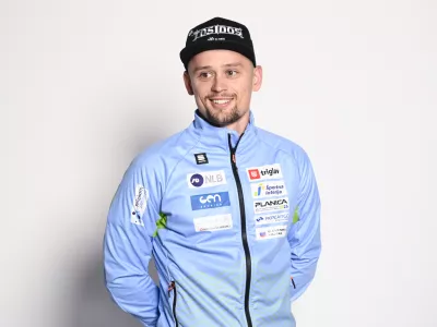 Miha &Scaron;imenc08.10.2024 Predstavitev reprezentanc Smučarske zveze Slovenije SZS, Ljubljanski grad FOTO: Nik Erik Neubauer