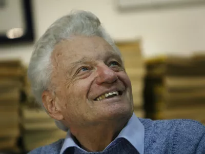 Miki Muster, akademski kipar, ilustrator in animator / Foto: Matej Pov&scaron;e