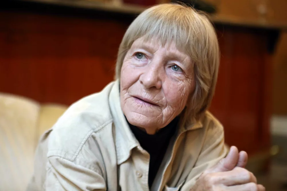 19.12.2024 - Dragica Čadež, Pre&scaron;ernova nagradaFoto: Tomaž Skale