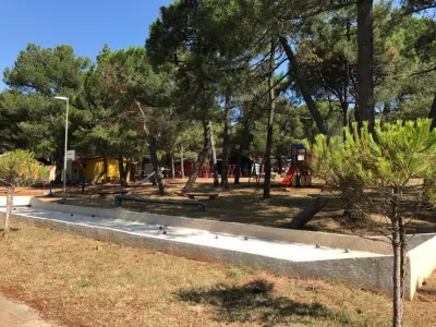 Letovi&scaron;če Pinea v Novigradu gosti &scaron;olarje treh osnovnih &scaron;ol, &scaron;portnike in druge otroke. Foto: ZDPMJ