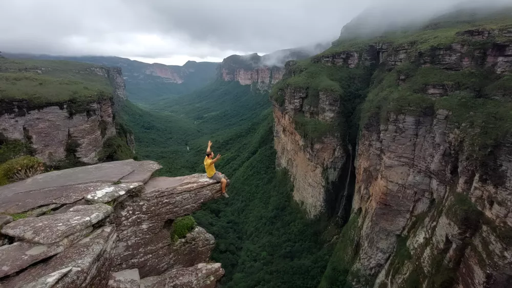 Za piko na i si je omislil večmesečno raziskovanje lepot Južne Amerike. Foto: osebni arhiv Matica Jezer&scaron;ka