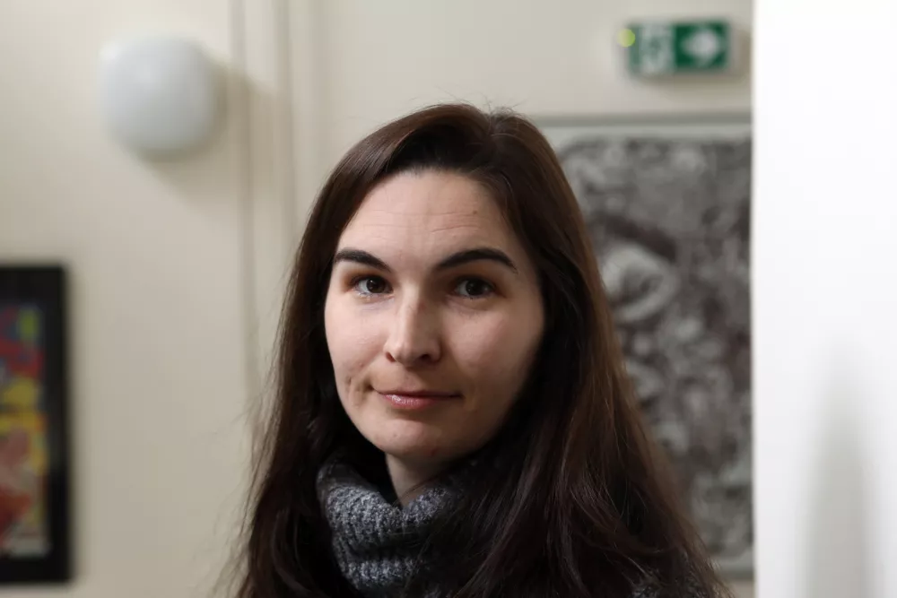 03.02.2021- Ur&scaron;a Regvar, svetovalka za azil - predstavnica PIC - Pravno - informacijski center nevladnih organizacij Foto: Tomaž Skale