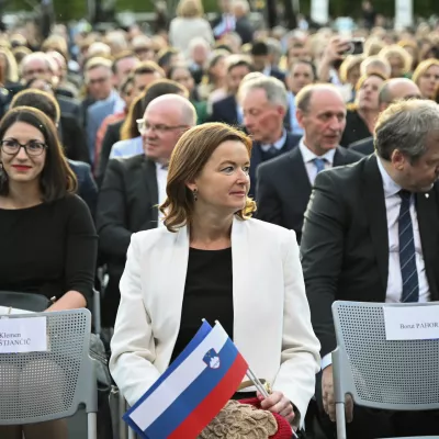 Tanja Fajon- 09.05.2024 - Državna proslava ob 20. obletnici vstopa Slovenije v EU, Nova Gorica. 