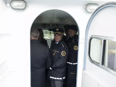 Senad Ju&scaron;ić15.09.2024 ZgodoVikend - odprtje prenovljene notranjosti policijskega čolna P-111; dinamični prikaz dela bombnih tehnikov Specialne enote, Park voja&scaron;ke zgodovine, PivkaFOTO: Nik Erik Neubauer