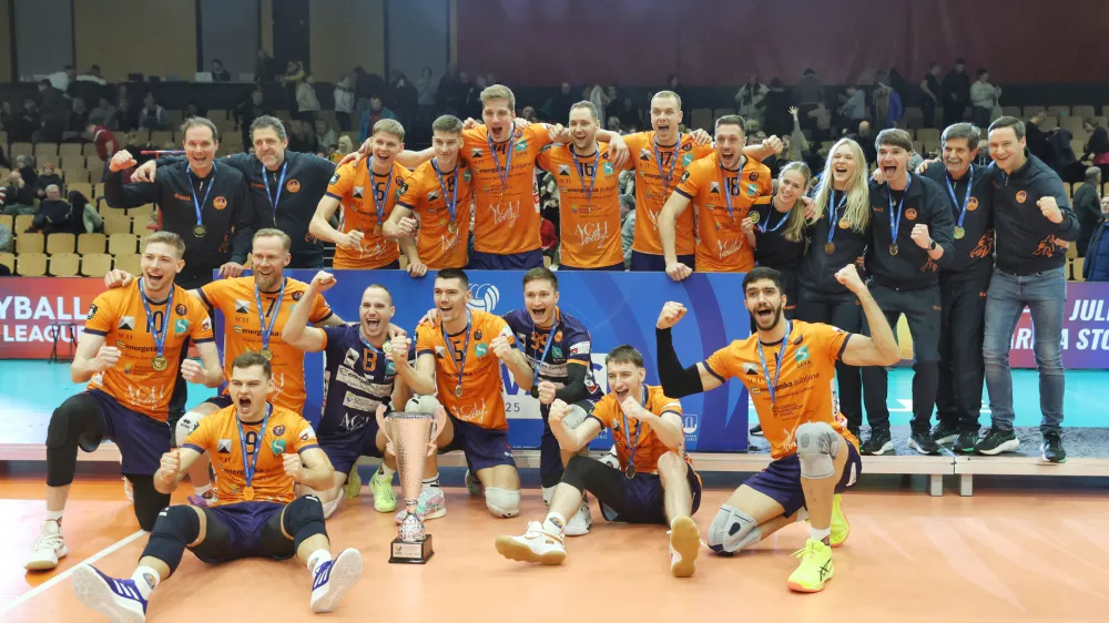 Velenje - Rdeča dvorana - &Scaron;port - Odbojka - Pokal - OTP banka Branik - Calcit Volley - - Avtor: Robert Balen