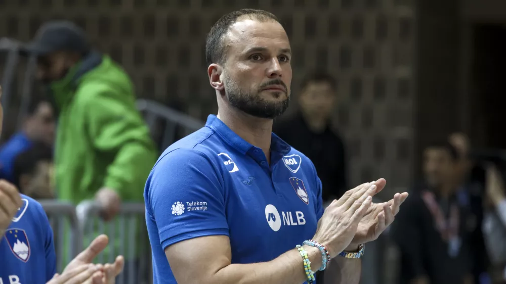 Uro&scaron; Zorman07.01.2025 - Rokomet - pripravljalna tekma - Slovenija - KatarFOTO: LUKA CJUHA