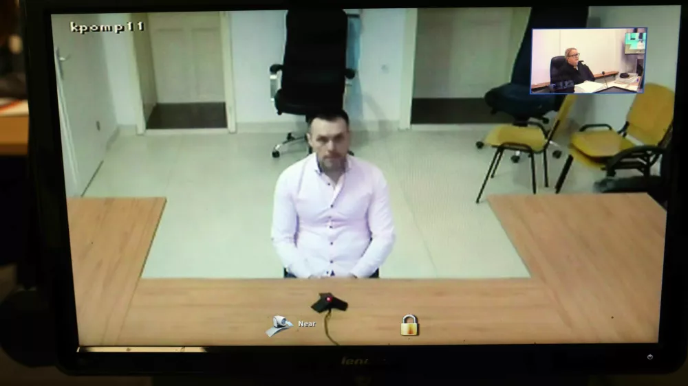 15.01.2025 - sodi&scaron;če, obtoženi Dino Muzaferović Cezar, osumljen umora na BrduFoto: Tomaž Skale