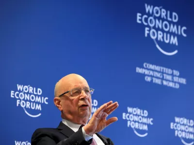 World Economic Forum (WEF) Executive Chairman and founder Klaus Schwab attends a news conference in Cologny, near Geneva, Switzerland January 10, 2017. REUTERS/Pierre Albouy
