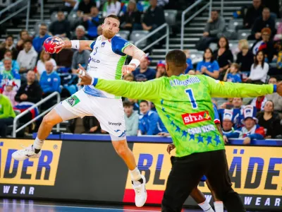 Hrvaska, Zagreb.Svetovno prvenstvo v rokometu za moske.Tekma skupinskega dela med Slovenijo in Zelenortskimi otoki.Foto: kolektiff