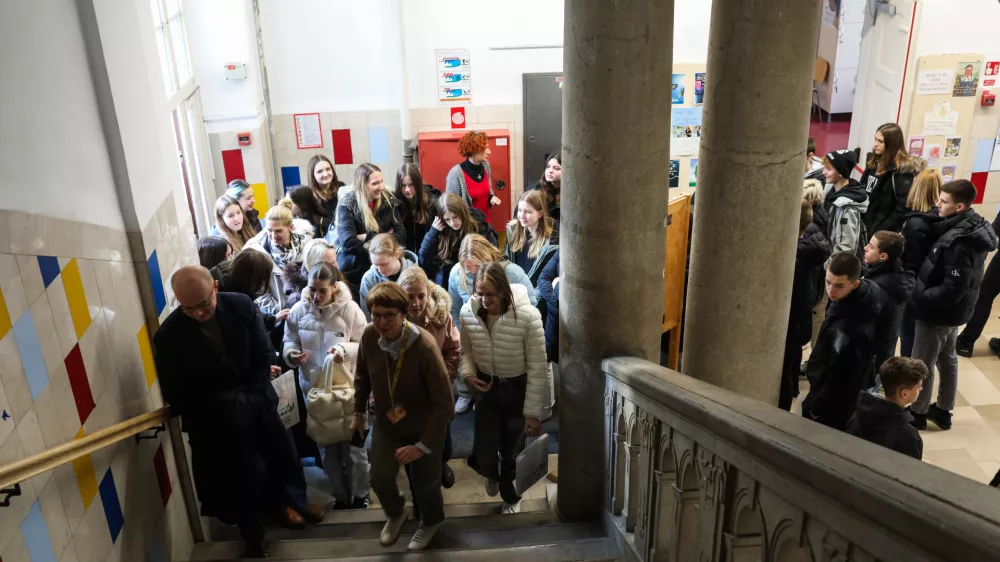 - &Scaron;olski center Ljubljana, Srednja &scaron;ola za lesarstvo.-16.02.2024. Informativni dan za srednje &scaron;ole 2024. //FOTO: Bojan Velikonja