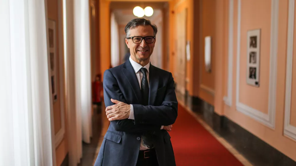 Felice Žiža, poslanec italijanske narodne skupnosti v Sloveniji, nekdanji strokovni vodja izolske bolni&scaron;nice in izolski podžupan - 28.01.2020 &ndash; Zamejski Slovenci v Italiji in Italijanska narodna skupnost oziroma italijanska manj&scaron;ina v Sloveniji &ndash; zamejstvo - zamejci //FOTO: Bojan VelikonjaOPOMBA: REPORTAŽA O MANJ&Scaron;INAH ZA OBJEKTIV 2020