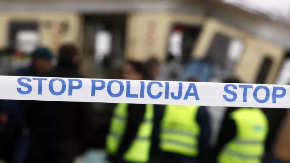 - ilustrativna fotografija - policijski za&scaron;čitni trak - policija - stop/FOTO: Luka Cjuha