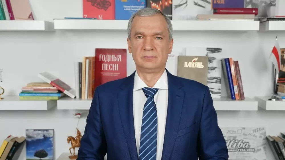 Pavel Latu&scaron;ka, namestnik Svetlane Tihanovske v tranzicijski vladi beloruske opozicije Foto: beloruska opozicija