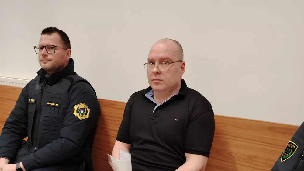 Uro&scaron; Vozlič obtoženi umor