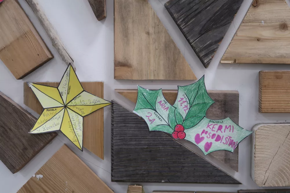 Zahvala, namenjena eni od učenk.&nbsp;/ Foto: UKC&nbsp;Ljubljana