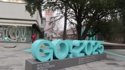 Nova Gorica, pripravljalna dela za Evropsko prestolnico kulture, železni&scaron;ka postaja, center mesta