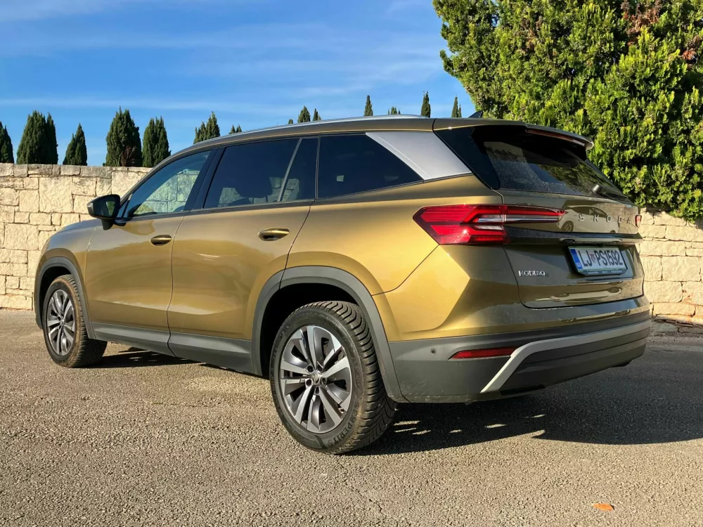 Zadnja klop je vzdolžno pomična, na njej pa je ogromno prostora za kolena in glavo dveh potnikov. Prtljažnik že v osnovi pogoltne razko&scaron;nih 910 litrov.&nbsp;Foto: Matej &Scaron;takul