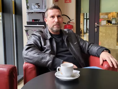 jure Griljc, direktor Flycom Aviation, nekdanji v. d. direktorja agencije za civilno letalstvo / Foto: Katja Gle&scaron;čič