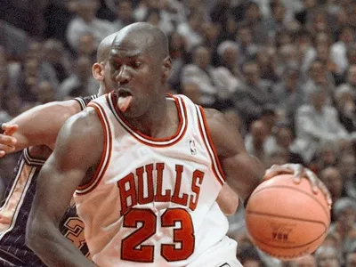 Michael Jordan, ko&scaron;arkar, ko&scaron;arka / Foto: Ap