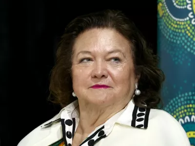 Gina Rinehart se z najstarej&scaron;ima potomcema Johnom in Bianco že leta srečuje prek odvetnikov v sodnih dvoranah. / Foto: Profimedia