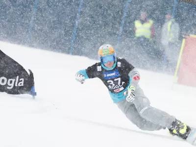 deskar na snegu Tim Mastnak- ROGLA 2016 - FIS Snowboard World Cup - deskanje na snegu - Svetovni pokal v paralelnem veleslalomu -   //FOTO: Bojan Velikonja