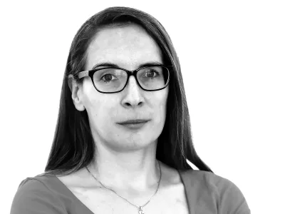 Vanja Brkić- Redakcija Dnevnik 2024 - portreti za komentarje in kolumne - kolumnisti - komentatorji &ndash; novinarji - portret //FOTO: Luka Cjuha