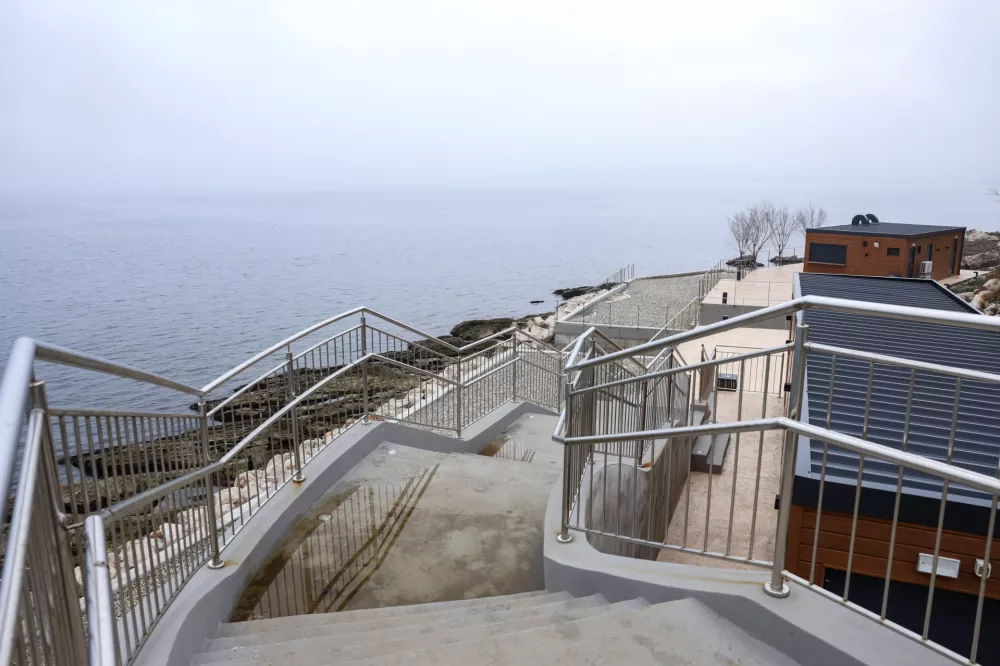 - 25.01.2025 - Protest slovenskih in hrva&scaron;kih vikenda&scaron;ev v Umagu - črnogradnja, Savudrija//FOTO: Jaka Gasar