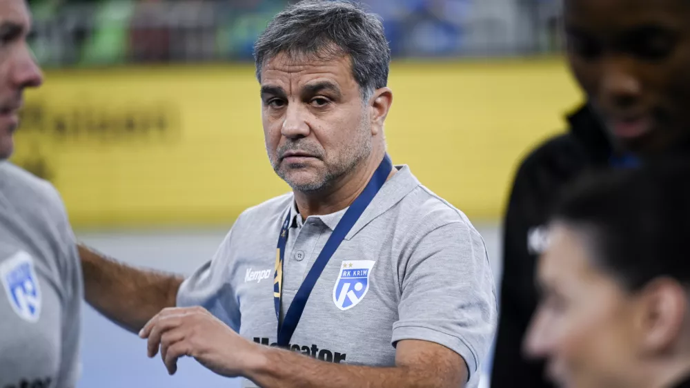 Ambros Mart&iacute;n11.01.2025 Krim Mercator - Ferencvaro&scaron;, deveti krog evropske lige prvakinj v rokometu. FOTO: Nik Erik Neubauer