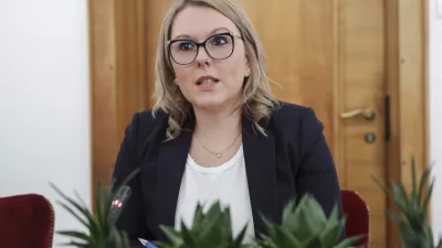 Mateja Čalu&scaron;ić, kandidatka za ministrico za kmetijstvo, gozdarstvo in prehrano - 10.01.2024 &ndash; Odbor DZ za kmetijstvo, gozdarstvo in prehrano - predstavitev kandidatke za ministrico za kmetijstvo, gozdarstvo in prehrano Mateje Čalu&scaron;ić //FOTO: Jaka Gasar