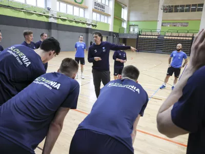 Gheorghe Cretu, selektor mo&scaron;ke odbojkarske reprezentance- 08.05.2023 &ndash; mo&scaron;ka odbojkarska reprezentanca - priprave za nastop v svetovni ligi narodov &ndash; trening - //FOTO: Jaka Gasar