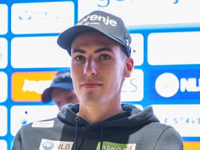 Timi Zajc18.12.2024 Slovenske mo&scaron;ke in ženske reprezentance v smučarskih skokih, teku na smučeh in nordijski kombinaciji.FOTO: Nik Erik Neubauer