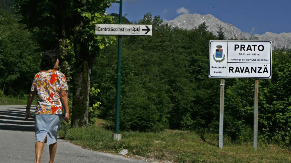 Ravanca (Prato)- REZIJA 2010 - alpska dolina v severovzhodnem delu Furlanije-Julijske krajine.v severovzhodni Italiji, meji na slovenski občini Kobarid in Bovec, sicer pa &scaron;e na italijanske občine Bene&scaron;ke Slovenije//FOTO: Bojan Velikonja / Foto: Bojan Velikonja