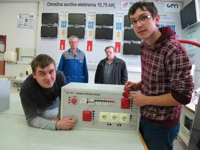 Rok Fabljančič in Matej Božičdržavna prvakaelektrikarFoto: Ernest Sečen