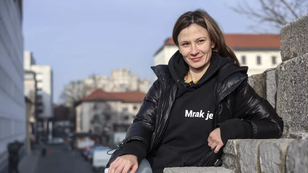 - 21.01.2025 - Slovenska gledali&scaron;ka režiserka in nagrajenka Pre&scaron;ernovega sklada Nina Rajić Kranjac//FOTO: Jaka Gasar